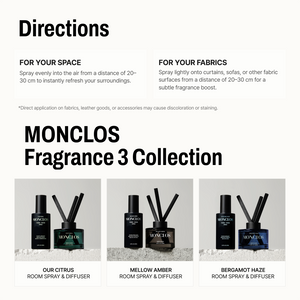 Bergamot Haze Fabric + Room Spray & Diffuser