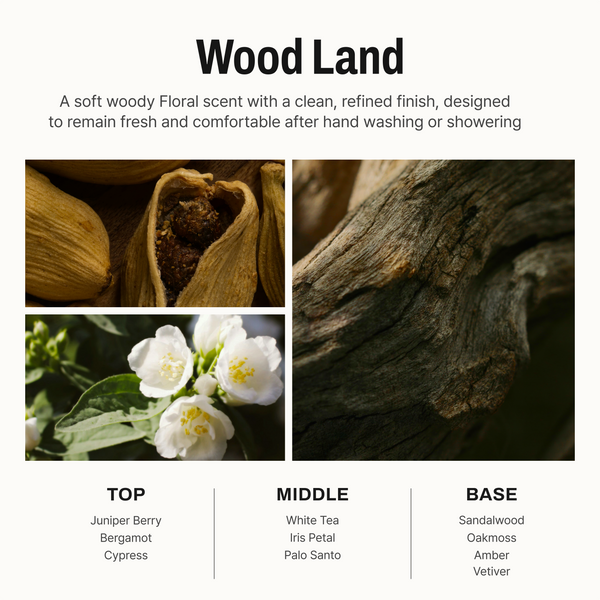 Comfort Hand Cream Wood Land — with Keyring