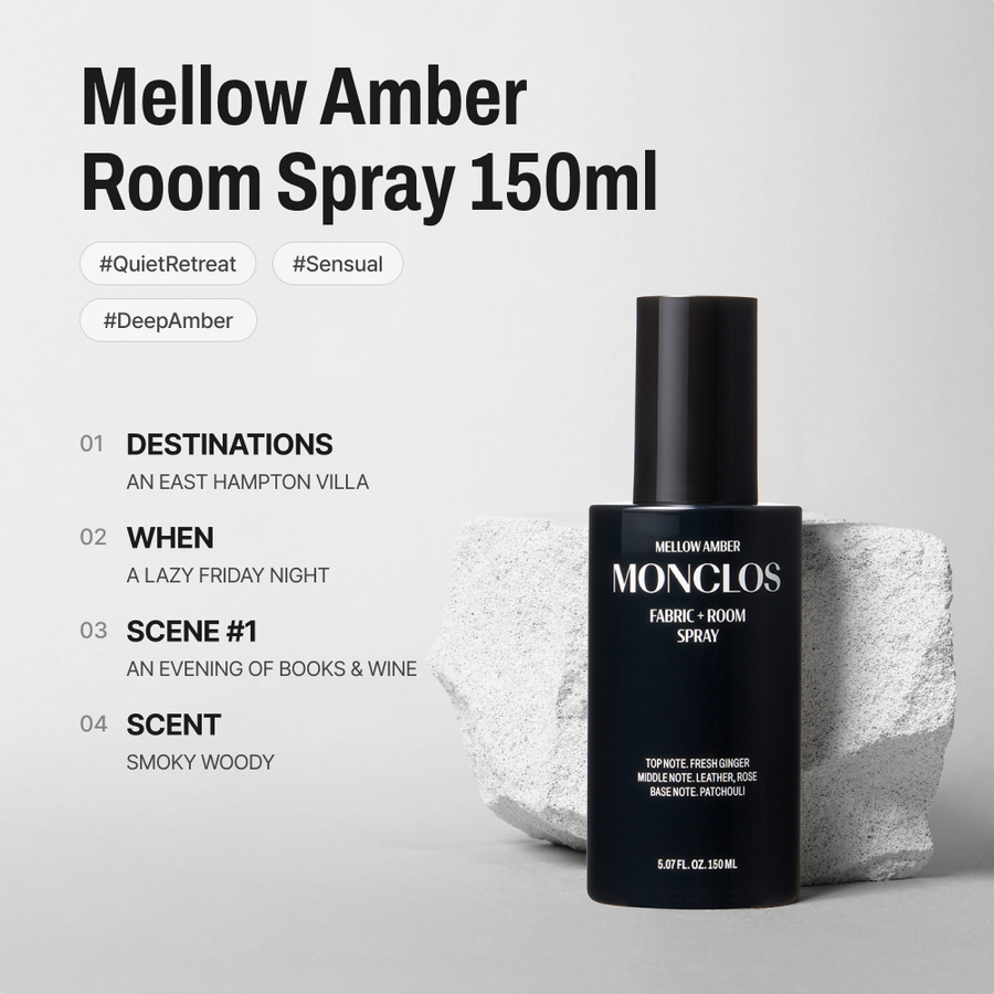 Mellow Amber Fabric + Room Spray