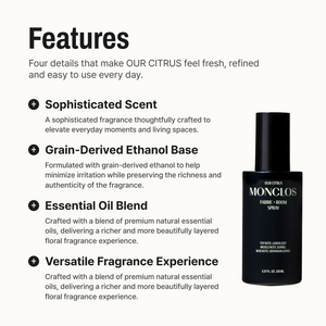 Our Citrus Fabric + Room Spray & Diffuser